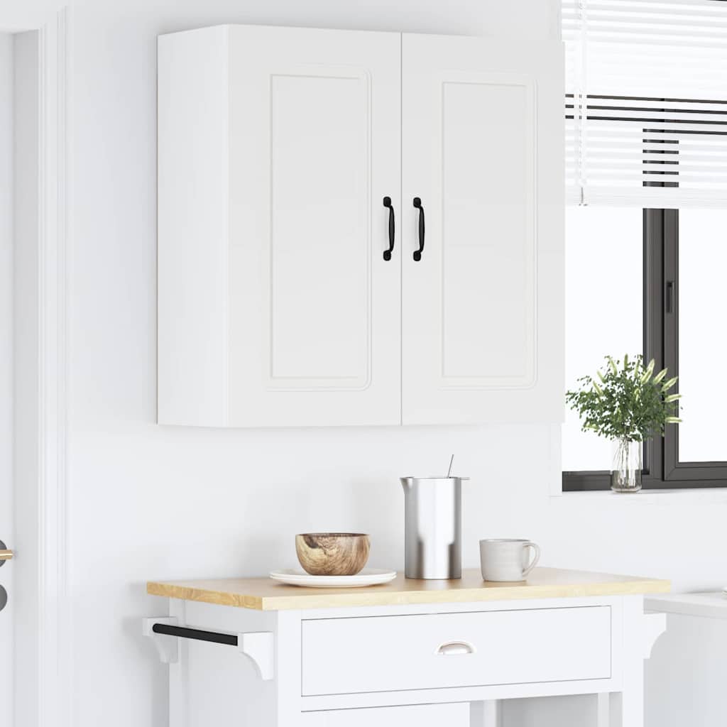 Kitchen Wall Cabinet White 80 x 31 x 80 cm Engineered Wood